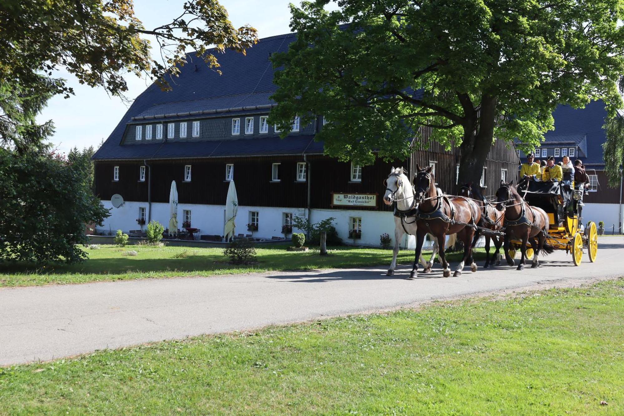 Waldgasthof Bad Einsiedel Seiffen Exterior photo