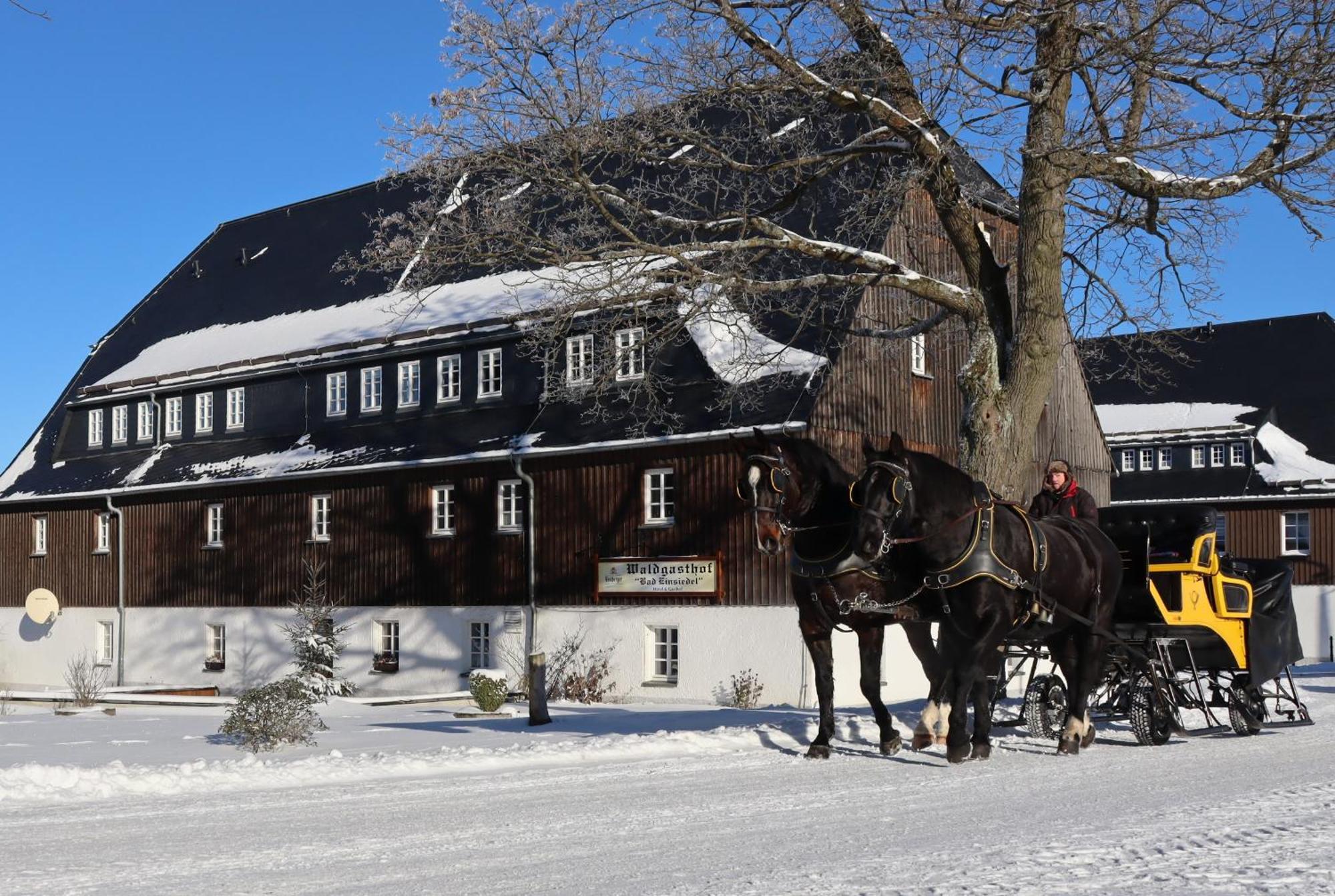 Waldgasthof Bad Einsiedel Seiffen Exterior photo